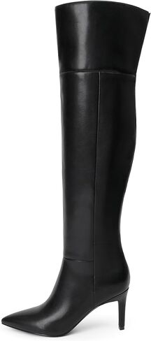 Modatope Thigh High Boots for Women Over The Knee Sexy Pointed Toe High Heel Boots Side Zipper Long Boots in Saudi Arabia