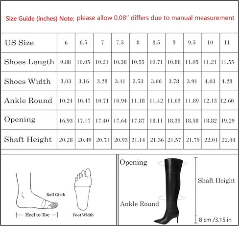 Modatope Thigh High Boots for Women Over The Knee Sexy Pointed Toe High Heel Boots Side Zipper Long Boots in Saudi Arabia