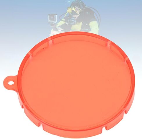 Underwater Dive Lens Filters for Go3 Camera, Compatibility, Color Rendition, Calibration Color, Multifunctional, High Transparency (Red) in Saudi Arabia
