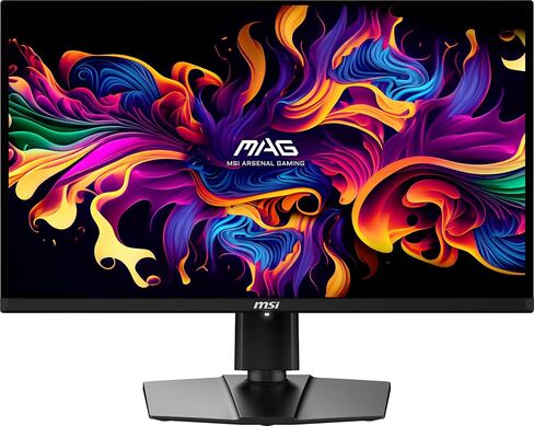 شاشة ألعاب MSI MAG 271QPX QD-OLED E2 مقاس 27 بوصة بدقة 2K، 2560 × 1440 (QHD)، وقت استجابة 0.03 مللي ثانية، 240 هرتز، True Black HDR 400، HDMI، منفذ DP، قابل للتعديل للإمالة والارتفاع in Saudi Arabia