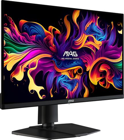 شاشة ألعاب MSI MAG 271QPX QD-OLED E2 مقاس 27 بوصة بدقة 2K، 2560 × 1440 (QHD)، وقت استجابة 0.03 مللي ثانية، 240 هرتز، True Black HDR 400، HDMI، منفذ DP، قابل للتعديل للإمالة والارتفاع in Saudi Arabia