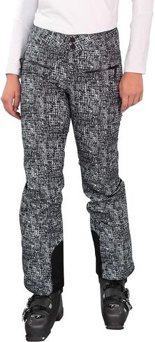 Obermeyer Bliss Pants for Women - Contoured and High Back Waistband, Cozy and Stylish Slim Fit Winter Pants Black 8 R in Saudi Arabia