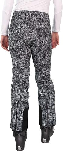 Obermeyer Bliss Pants for Women - Contoured and High Back Waistband, Cozy and Stylish Slim Fit Winter Pants Black 8 R in Saudi Arabia