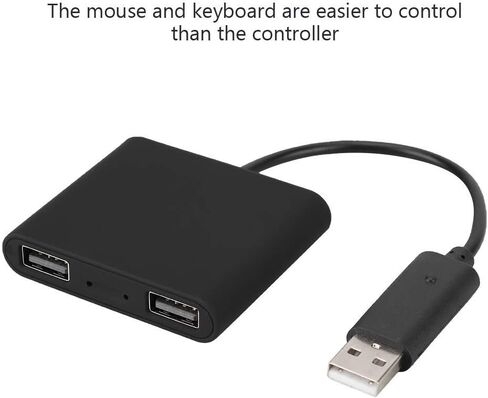 Keyboard and Mouse Adapter, Plug and Play Game Controller Adapter High Sensitivity Mouse and Keyboard Converter For / One/N Switch Without Delay in Saudi Arabia