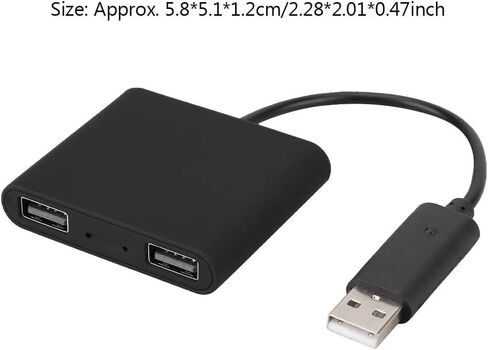Keyboard and Mouse Adapter, Plug and Play Game Controller Adapter High Sensitivity Mouse and Keyboard Converter For / One/N Switch Without Delay in Saudi Arabia