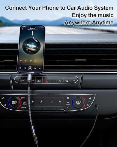 USB C to 3.5mm Audio Adapter Aux to USB C - USB Type C to 3.5mm Female Headphone Jack Adapter Compatible with iPhone 15 Plus/15 Pro Max, Galaxy S24 S23 S22 S21, Pixel, MacBook in Kuwait