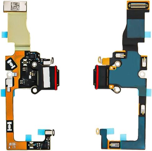 شحن موصل استبدال شاحن USB لوحة دارات مطبوعة ميناء حوض الكابلات المرنة مع مجموعة أدوات لجوجل بكسل 3 5.5 "G013A in Saudi Arabia