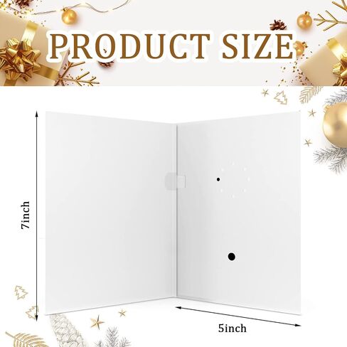 8 Pcs Voice Recordable Greeting Card 30 Seconds Talking DIY Greeting Card, Record and Send Your own Custom Voice Message, Music or Sound Effects in Saudi Arabia
