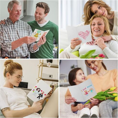 8 Pcs Voice Recordable Greeting Card 30 Seconds Talking DIY Greeting Card, Record and Send Your own Custom Voice Message, Music or Sound Effects in Saudi Arabia