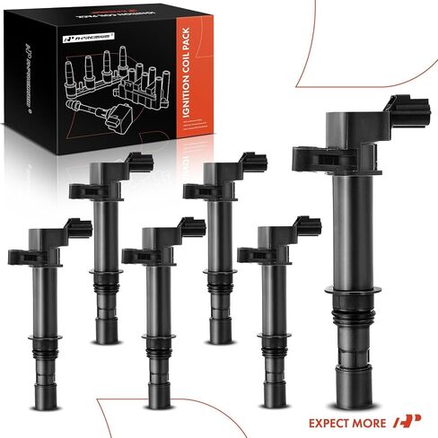 A-Premium Engine Ignition Coil Packs Compatible with Dakota Ram 1500 2002-2008 Durango 2004-2008 Jeep Commander Grand Cherokee 2005-2008 V6 3.7L 6-PC Set in Kuwait