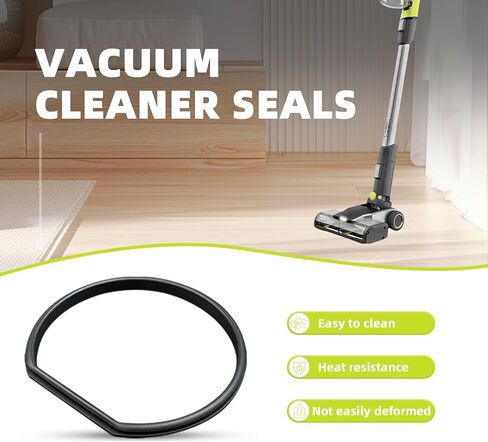 4 قطع حشية بديلة متوافقة مع غطاء صندوق الغبار المكنسة الكهربائية Ryobi 18 فولت PBLSV717 PCL720K PBLSV716K، نماذج Ryobi اللاسلكية 18 فولت، حشية مطورة لجزء بديل للمكنسة الكهربائية، أسود in Kuwait