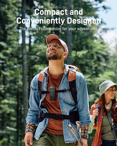 كاميرا الجسم BOBLOV A22Pro بسعة 64 جيجابايت، وكاميرا فيديو ببطارية 2200 مللي أمبير في الساعة مع رؤية ليلية، وتسجيل للمشي، والسفر، وإنفاذ قانون الشرطة in Kuwait