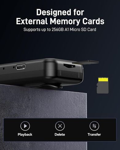 كاميرا الجسم BOBLOV A22Pro بسعة 64 جيجابايت، وكاميرا فيديو ببطارية 2200 مللي أمبير في الساعة مع رؤية ليلية، وتسجيل للمشي، والسفر، وإنفاذ قانون الشرطة in Kuwait