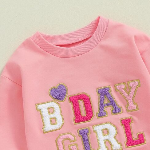 Kayotuas Toddler Baby Girl Birthday Outfit Birthday Girl Shirt and Tutu Skirt Set Cake Smash Outfits 2 Piece Fall Dresses in Kuwait