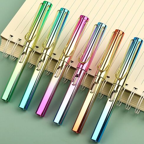 6 Pcs Inkless Eternal Pencils, Everlasting Infinity Magic Pencil with Eraser, Eternal Pencil For School Office for Writing, Sketch, Drawing(Built-in 6 Erasers + 6 Replacement Pen Tips) in Kuwait