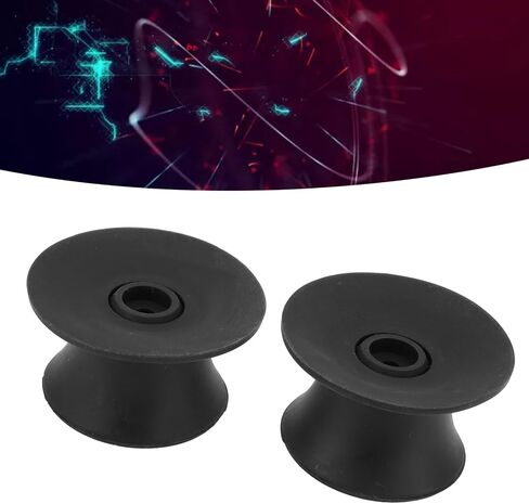 1 Pair 1/4 Inch Nab Hub, Reel to Reel Tape Nab Hub Adapter Rubber Ring, for Studer, for Akai, for Teac, for in Saudi Arabia