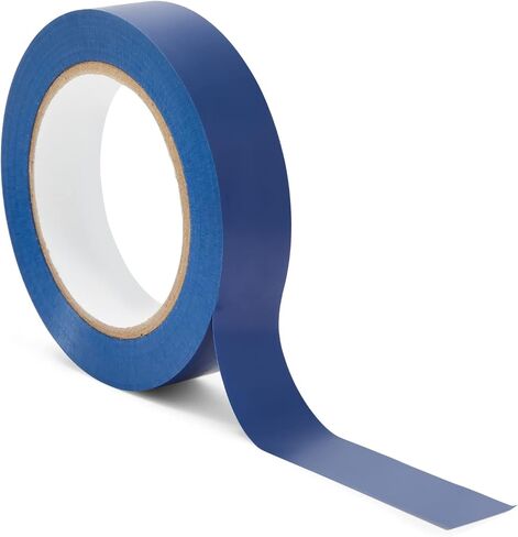 2 Rolls Vinyl Pinstripe Tape, 1-Inch x 36 Yards Gym Floor Tape for Marking Vehicles, Warehouse Grid Lines, Construction Sites (0.16mm, White) in Saudi Arabia