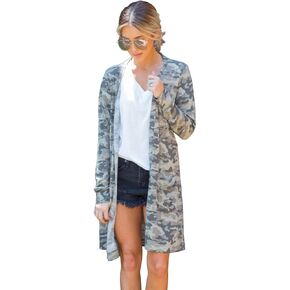 Tickled Teal Women's Lightweight Open Front Long Sleeve Cardigan Sweater
