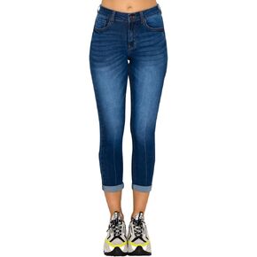 Little Vintage Girls Wax Jean Women's Jeans Butt I Love You Push-Up Skinny Capri Denim Juniors