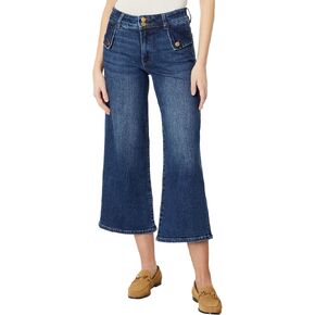 KUT from the Kloth Women's Meg High-Rise Wide Leg-Regular Hem in Bracing