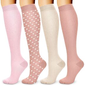 Compression Socks for Women & Men 15-20 mmHg, Best Medical, Nursing, for Running, Athletic, Varicose Veins, Travel