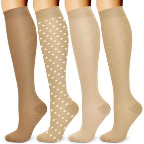Compression Socks for Women & Men 15-20 mmHg, Best Medical, Nursing, for Running, Athletic, Varicose Veins, Travel