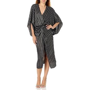 Ramy Brook Women's Allyson Striped Midi Dress