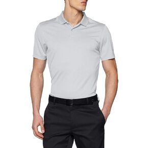 Nike Men's Dry Victory Solid Polo Golf Shirt, White/Cool Grey, Medium