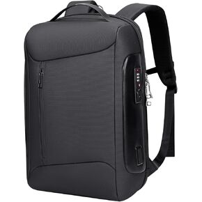حقيبة ظهر للكمبيوتر المحمول للأعمال مضادة للسرقة من WITZMAN للرجال مع منفذ شحن USB حقيبة ظهر ذكية للعمل مقاس 15.6 بوصة للكمبيوتر المحمول (BN008 أسود) in Kuwait