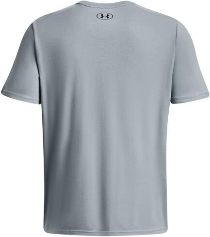 Under Armour Men's Global Foundation Short-Sleeve T-Shirt, (465) Harbor Blue/Harbor Blue/White, Small in Saudi Arabia