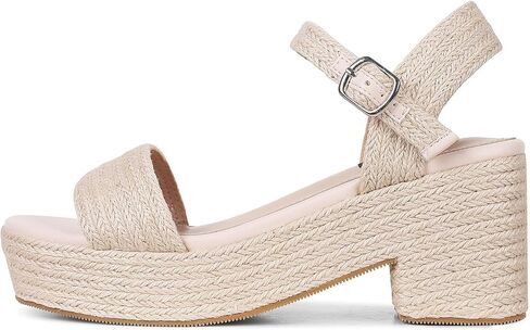 mikarka espadrilles صنادل منصة للنساء مفتوح اصبع القدم حزام الكاحل كعب مكتنز الراحة في الهواء الطلق صنادل عادية فستان أحذية في منتجع الشاطئ الصيفي in Kuwait