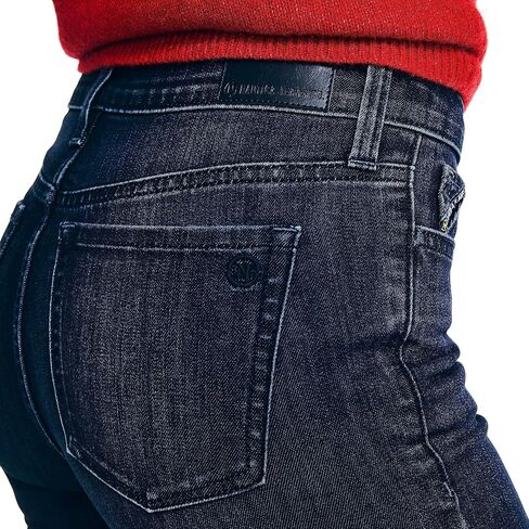 Nautica Women's Jeans Co. Sustainably Crafted True Flex Mid-Rise Bootcut Denim, Bergen Blue Wash in Saudi Arabia