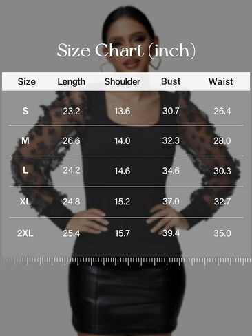 Ekaliy المرأة شير شبكة زهرة النقاط كم طويل ساحة الرقبة سترة أعلى بلوزة الصلبة الأزهار شير شبكة سليم صالح in Kuwait