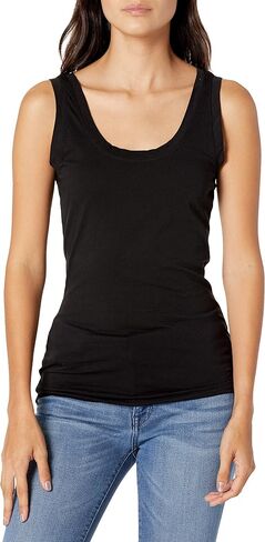 Velvet by Graham & Spencer Women's Gauzy Whipser Classics Tank in Saudi Arabia