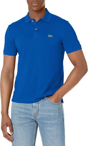Lacoste Men's Classic Pique Slim Fit Short Sleeve Polo Shirt, Cobalt, XX-Large in Saudi Arabia