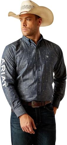 Ariat Men's Team Everett Classic Fit Shirt in Saudi Arabia