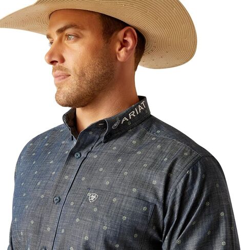Ariat Men's Team Everett Classic Fit Shirt in Saudi Arabia