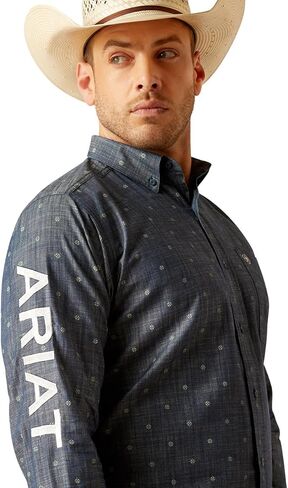 Ariat Men's Team Everett Classic Fit Shirt in Saudi Arabia