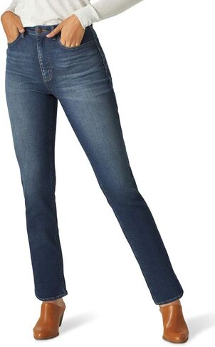 LEE Women's Relaxed Fit Straight Leg Ankle Jean in Saudi Arabia
