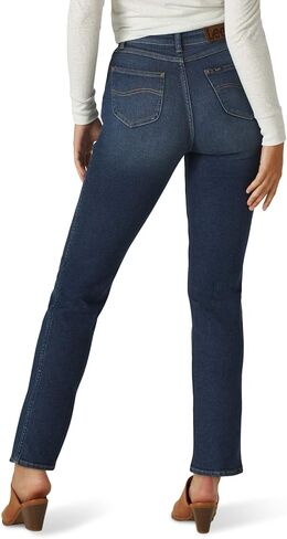 LEE Women's Relaxed Fit Straight Leg Ankle Jean in Saudi Arabia