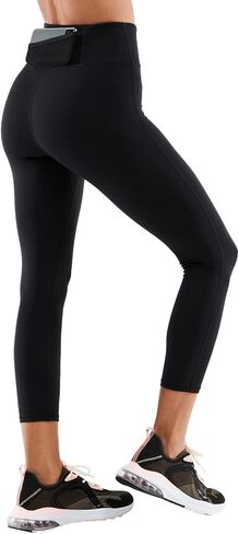 كابري نسائي من Fabletics Trinity Motion365® عالي الخصر، سروال ضيق للجري، سروال يوجا، ضغط عالي، مسامي in Kuwait
