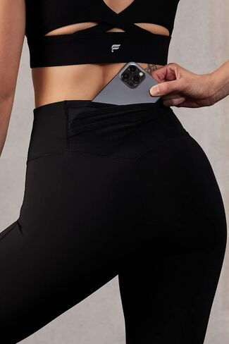 كابري نسائي من Fabletics Trinity Motion365® عالي الخصر، سروال ضيق للجري، سروال يوجا، ضغط عالي، مسامي in Kuwait