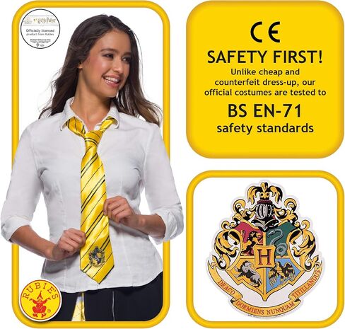 Rubie's Adult Harry Potter Neck Tie, Hufflepuff in Saudi Arabia