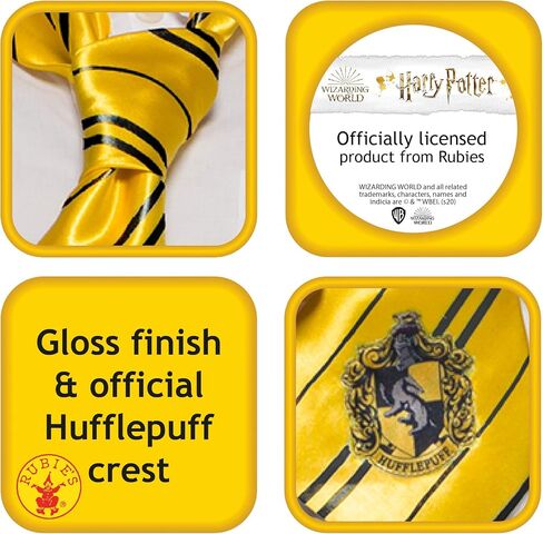 Rubie's Adult Harry Potter Neck Tie, Hufflepuff in Saudi Arabia