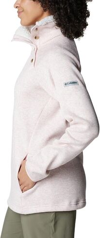 Columbia Women's Sweater Weather Sherpa Hybrid Pullover in Saudi Arabia