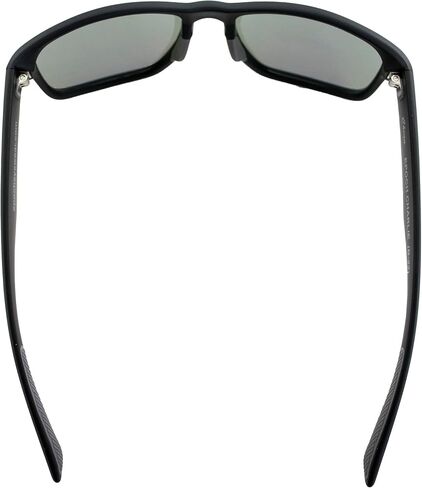 Epoch Charlie Sport Motorcycle Sunglasses Black Frame Polarized Green Mirror in Saudi Arabia