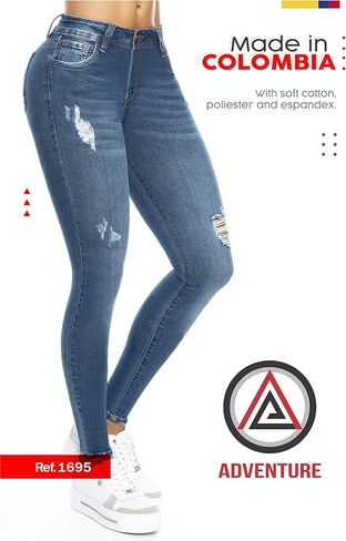 مغامرة جينز كولومبي للنساء بنطلونات كولومبيانوس ليفانتا كولا in Kuwait