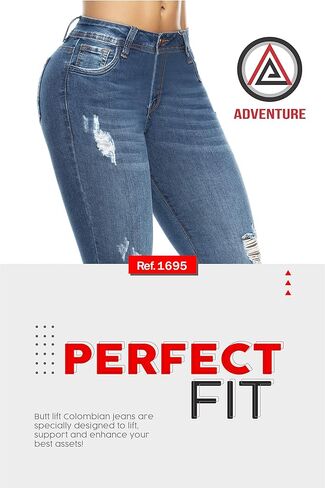 مغامرة جينز كولومبي للنساء بنطلونات كولومبيانوس ليفانتا كولا in Kuwait