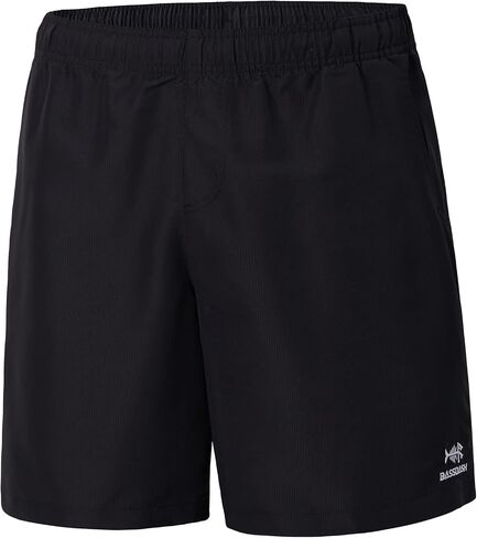 BASSDASH Men's 8''Fishing Water Shorts Quick Dry UPF 50+ Lightweight Cargo Hiking Kayaking Casual Bottom in Saudi Arabia