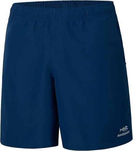 BASSDASH Men's 8''Fishing Water Shorts Quick Dry UPF 50+ Lightweight Cargo Hiking Kayaking Casual Bottom in Saudi Arabia
